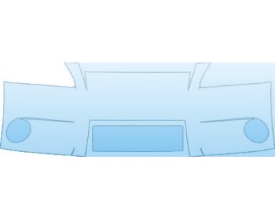PAINT PROTECTION KIT - 2003 NISSAN SENTRA SE-R BUMPER - PRECUT PPF CLEAR BRA WRAP