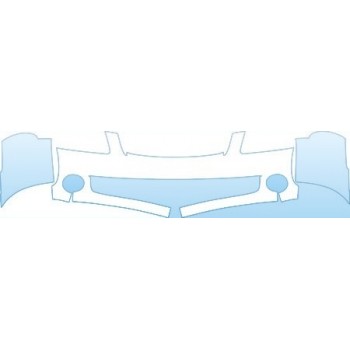 PAINT PROTECTION KIT - 2004 NISSAN SENTRA BUMPER KIT - PRECUT PPF CLEAR BRA WRAP