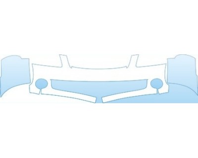 PAINT PROTECTION KIT - 2004 NISSAN SENTRA BUMPER KIT - PRECUT PPF CLEAR BRA WRAP