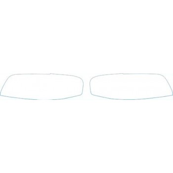 2004 NISSAN SENTRA  Headlights Kit - PRECUT PPF CLEAR BRA WRAP