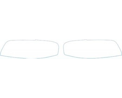 2004 NISSAN SENTRA  Headlights Kit - PRECUT PPF CLEAR BRA WRAP