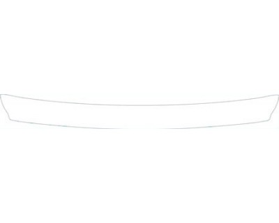 PAINT PROTECTION KIT - 2004 NISSAN SENTRA REAR BUMPER DECK KIT - PRECUT PPF CLEAR BRA WRAP