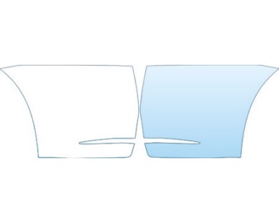 PAINT PROTECTION KIT - 2007 NISSAN SENTRA 2.0SL SPLASH KIT - PRECUT PPF CLEAR BRA WRAP
