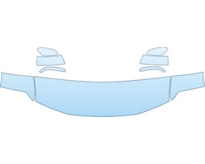 2005 NISSAN FRONTIER PRO-4X  Hood Fender Mirror Kit - PRECUT PPF CLEAR BRA WRAP