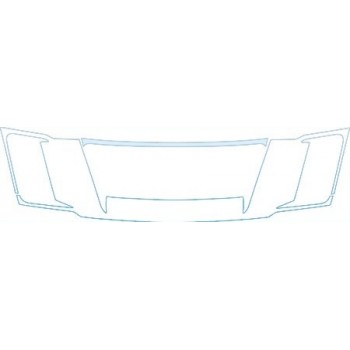 PAINT PROTECTION KIT - 2009 NISSAN PATHFINDER LE GRILLE KIT - PRECUT PPF CLEAR BRA WRAP