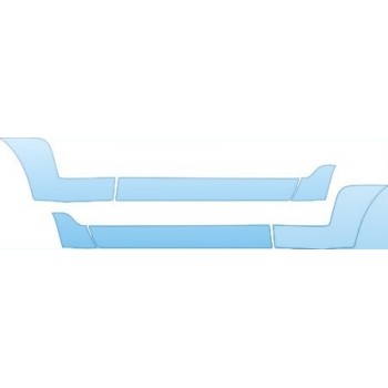 PAINT PROTECTION KIT - 2013 NISSAN XTERRA S  LOWER DOORS KIT - PRECUT PPF CLEAR BRA WRAP