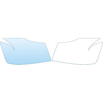 2006 NISSAN ARMADA SE  Headlights Kit - PRECUT PPF CLEAR BRA WRAP