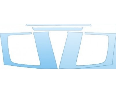 PAINT PROTECTION KIT - 2007 NISSAN TITAN XE GRILLE KIT - PRECUT PPF CLEAR BRA WRAP