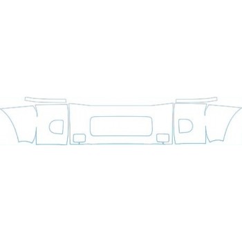 PAINT PROTECTION KIT - 2016 NISSAN TITAN SV  BUMPER KIT - PRECUT PPF CLEAR BRA WRAP