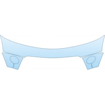 PAINT PROTECTION KIT - 2007 NISSAN MURANO SE BUMPER KIT - PRECUT PPF CLEAR BRA WRAP