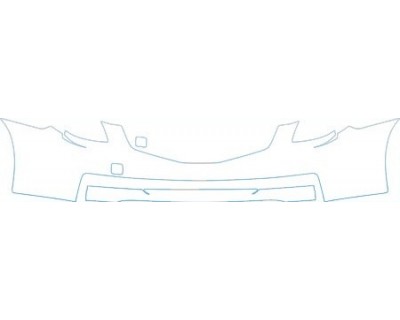 PAINT PROTECTION KIT - 2008 NISSAN ALTIMA COUPE SE BUMPER KIT - PRECUT PPF CLEAR BRA WRAP