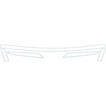 PAINT PROTECTION KIT - 2008 NISSAN ALTIMA COUPE S GRILLE KIT - PRECUT PPF CLEAR BRA WRAP
