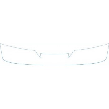 PAINT PROTECTION KIT - 2008 NISSAN ALTIMA COUPE S REAR BUMPER DECK KIT - PRECUT PPF CLEAR BRA WRAP