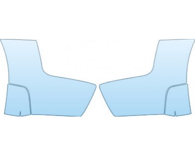 2008 NISSAN ALTIMA COUPE SE Splash Kit - PRECUT PPF CLEAR BRA WRAP