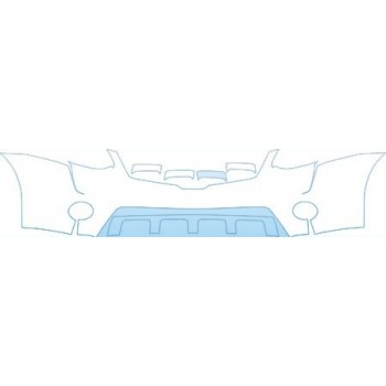 PAINT PROTECTION KIT - 2009 NISSAN ROGUE S BUMPER KIT - PRECUT PPF CLEAR BRA WRAP