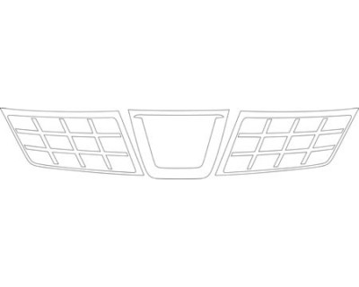 2009 NISSAN ROGUE S  Grille Kit