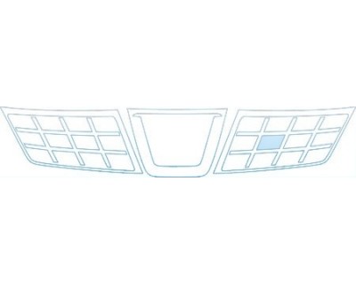 PAINT PROTECTION KIT - 2009 NISSAN ROGUE S GRILLE KIT - PRECUT PPF CLEAR BRA WRAP