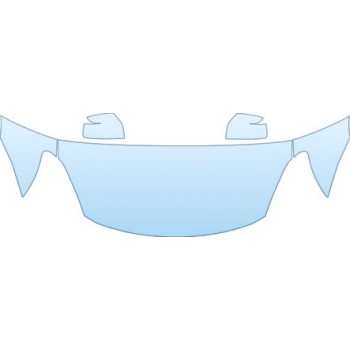2009 NISSAN ROGUE S  Hood Fender Mirror Kit - PRECUT PPF CLEAR BRA WRAP