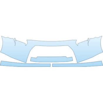 PAINT PROTECTION KIT - 2009 NISSAN GTR XE BUMPER KIT - PRECUT PPF CLEAR BRA WRAP