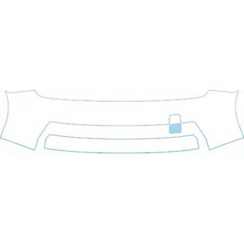 PAINT PROTECTION KIT - 2010 NISSAN CUBE KROM  BUMPER(KROM) KIT - PRECUT PPF CLEAR BRA WRAP