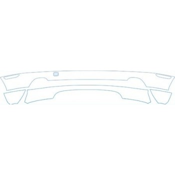 2004 BMW 3 SERIES CONVERTIBLE  BOTTOM BUMPER