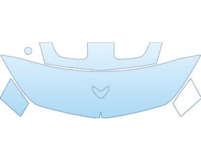 1994 PONTIAC FIREBIRD  HOOD LIGHT COVER AND FASCIA KIT