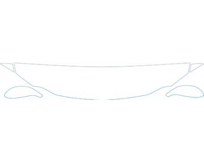 PAINT PROTECTION KIT - 2000 PONTIAC GRAND AM GT HOOD AND MIRROR KIT - PRECUT PPF CLEAR BRA WRAP