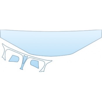 1997 PONTIAC GRAND AM SE  HOOD AND GRILLE KIT