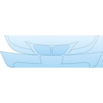 PAINT PROTECTION KIT - 2003 PONTIAC GRAND AM SE BUMPER KIT - PRECUT PPF CLEAR BRA WRAP