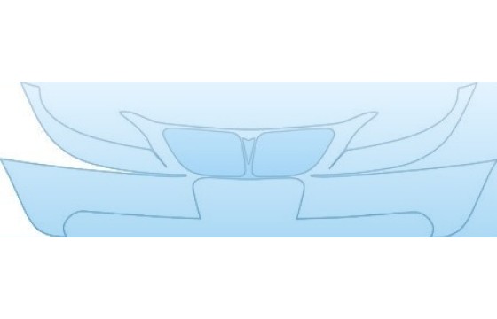 Precut PPF Kit – Clear Bra Paint Protection Film PAINT PROTECTION KIT - 2000 PONTIAC GRAND AM SE BUMPER KIT - PRECUT PPF CLEAR BRA WRAP