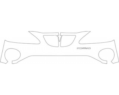 2004 PONTIAC GRAND PRIX BASE MODEL  Bumper Kit