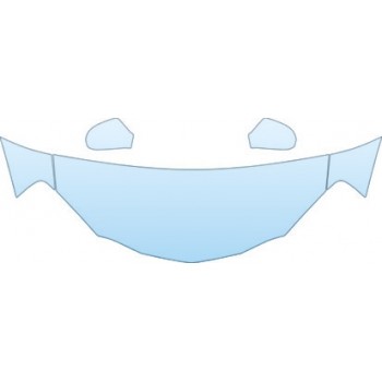 2008 PONTIAC GRAND PRIX GXP  Hood Fender Mirror Kit - PRECUT PPF CLEAR BRA WRAP