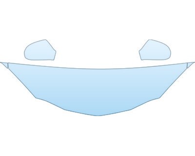2006 PONTIAC GRAND PRIX BASE  Hood Fender Mirror Kit - PRECUT PPF CLEAR BRA WRAP