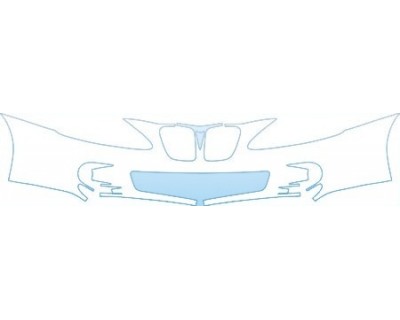 PAINT PROTECTION KIT - 2005 PONTIAC GRAND PRIX GXP BUMPER KIT - PRECUT PPF CLEAR BRA WRAP