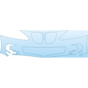 PAINT PROTECTION KIT - 2006 PONTIAC GRAND PRIX GXP BUMPER KIT - PRECUT PPF CLEAR BRA WRAP