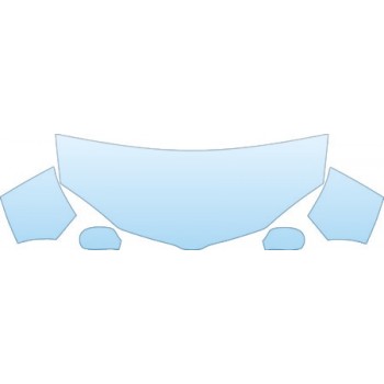 2005 PONTIAC SUNFIRE GXP  Hood Fender Mirror Kit - PRECUT PPF CLEAR BRA WRAP