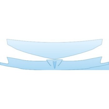 PAINT PROTECTION KIT - 2002 PONTIAC AZTEK HOOD AND GRILLE KIT - PRECUT PPF CLEAR BRA WRAP