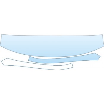 PAINT PROTECTION KIT - 2004 PONTIAC MONTANA ROOF- A-PILLAR - PRECUT PPF CLEAR BRA WRAP