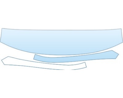 PAINT PROTECTION KIT - 2003 PONTIAC MONTANA ROOF- A-PILLAR - PRECUT PPF CLEAR BRA WRAP
