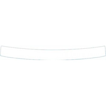 PAINT PROTECTION KIT - 2003 PONTIAC VIBE REAR BUMPER (LUGGAGE LOADING AREA) - PRECUT PPF CLEAR BRA WRAP