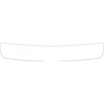 PAINT PROTECTION KIT - 2009 PONTIAC VIBE 2.4L REAR BUMPER DECK KIT - PRECUT PPF CLEAR BRA WRAP