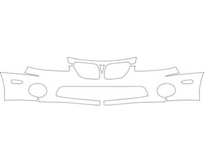 2007 PONTIAC GTO SE  Bumper Kit