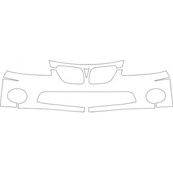 2007 PONTIAC GTO SE  Bumper Kit (shorter kit, not full coverage)