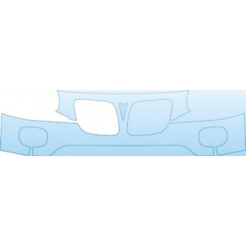 PAINT PROTECTION KIT - 2005 PONTIAC MONTANA SV6 GXP BUMPER KIT - PRECUT PPF CLEAR BRA WRAP