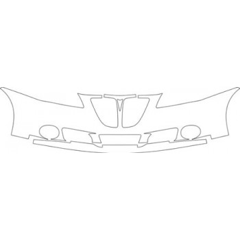 2010 PONTIAC G6 GXP COUPE Bumper Kit