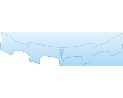 PAINT PROTECTION KIT - 2009 PONTIAC SOLSTICE GXP UPPER BUMPER KIT - PRECUT PPF CLEAR BRA WRAP