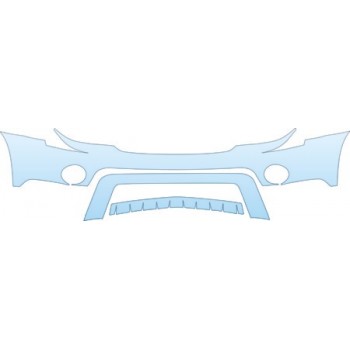 PAINT PROTECTION KIT - 2006 PONTIAC TORRENT BASE BUMPER KIT - PRECUT PPF CLEAR BRA WRAP