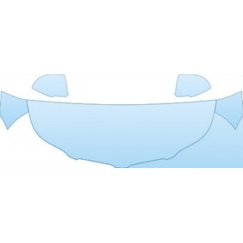 2006 PONTIAC TORRENT BASE  Hood Fender Mirror Kit - PRECUT PPF CLEAR BRA WRAP