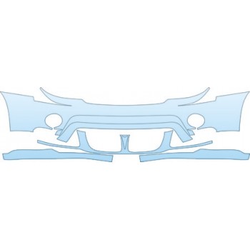 PAINT PROTECTION KIT - 2009 PONTIAC TORRENT GXP BUMPER KIT - PRECUT PPF CLEAR BRA WRAP