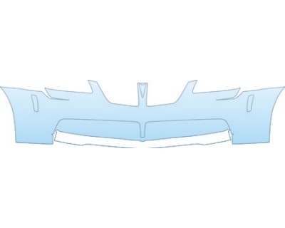PAINT PROTECTION KIT - 2008 PONTIAC G8 BASE BUMPER KIT - PRECUT PPF CLEAR BRA WRAP